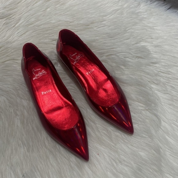 Christian Louboutin Hot Chickita Patent Leather ballet flats size 36EU - Picture 12 of 15